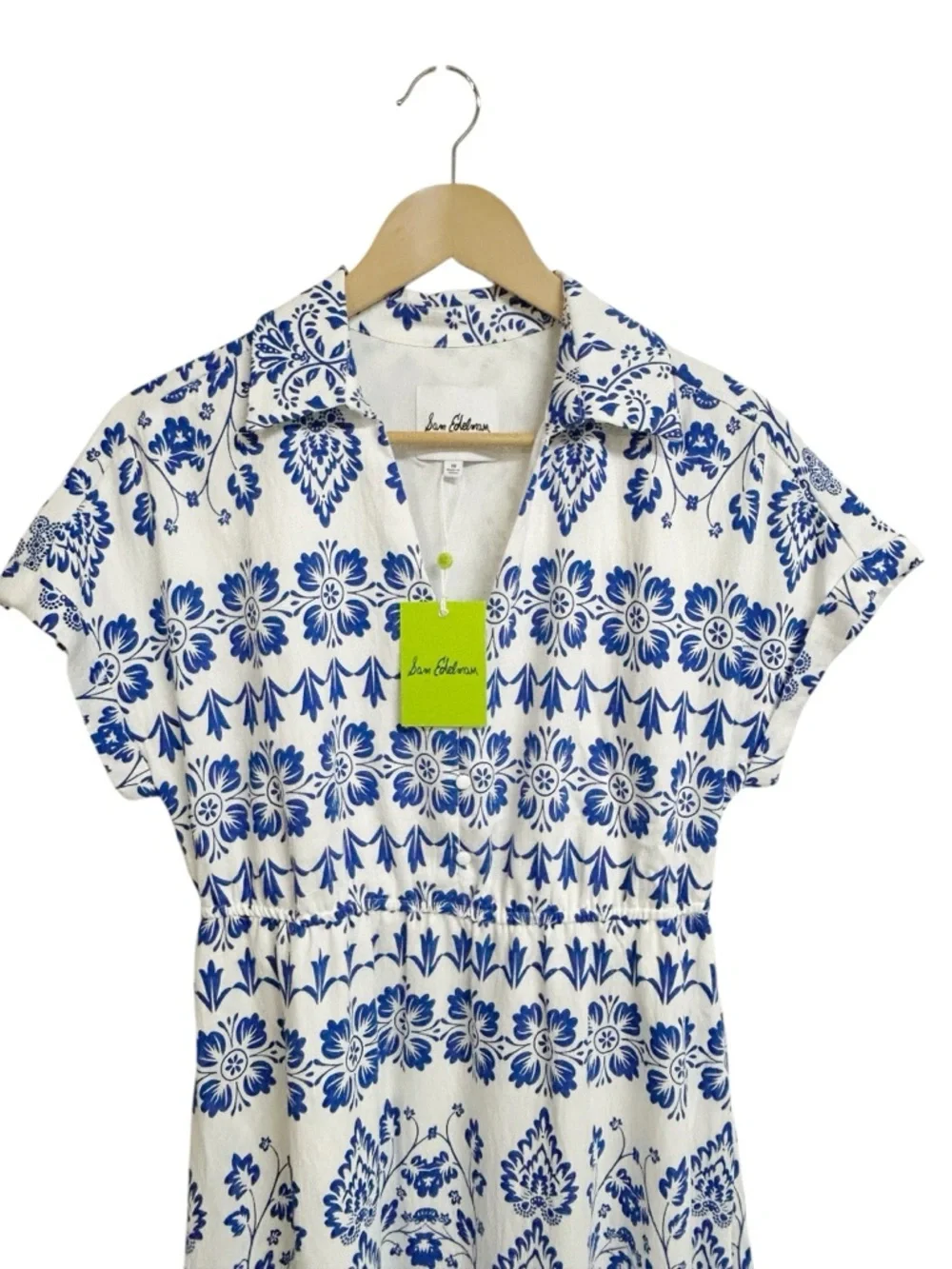 Sam Edelman Tribal Print Shirt Midi Dress Size 10 NWT - Picture 3 of 9